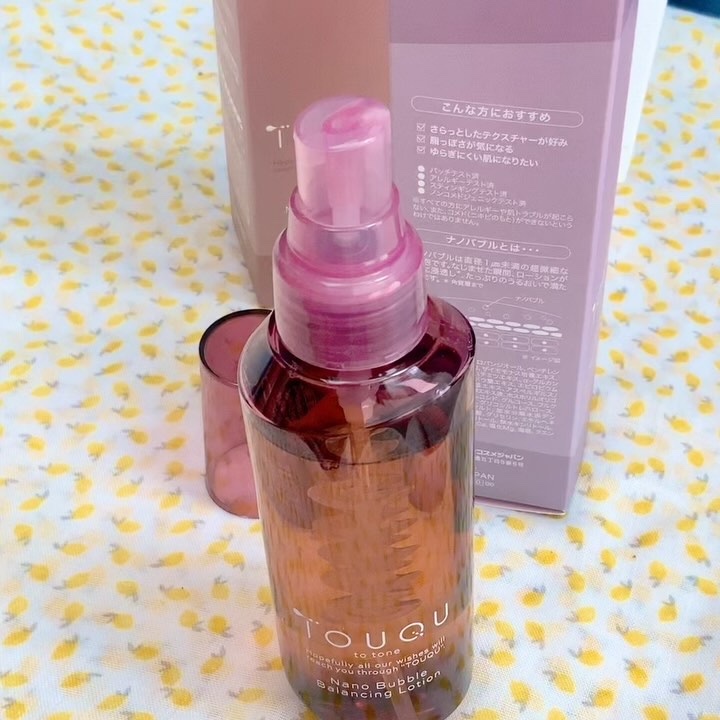 TOUQU to tone ナノバブル バランシングローション/TOUQU to tone/化粧水の動画クチコミ5つ目
