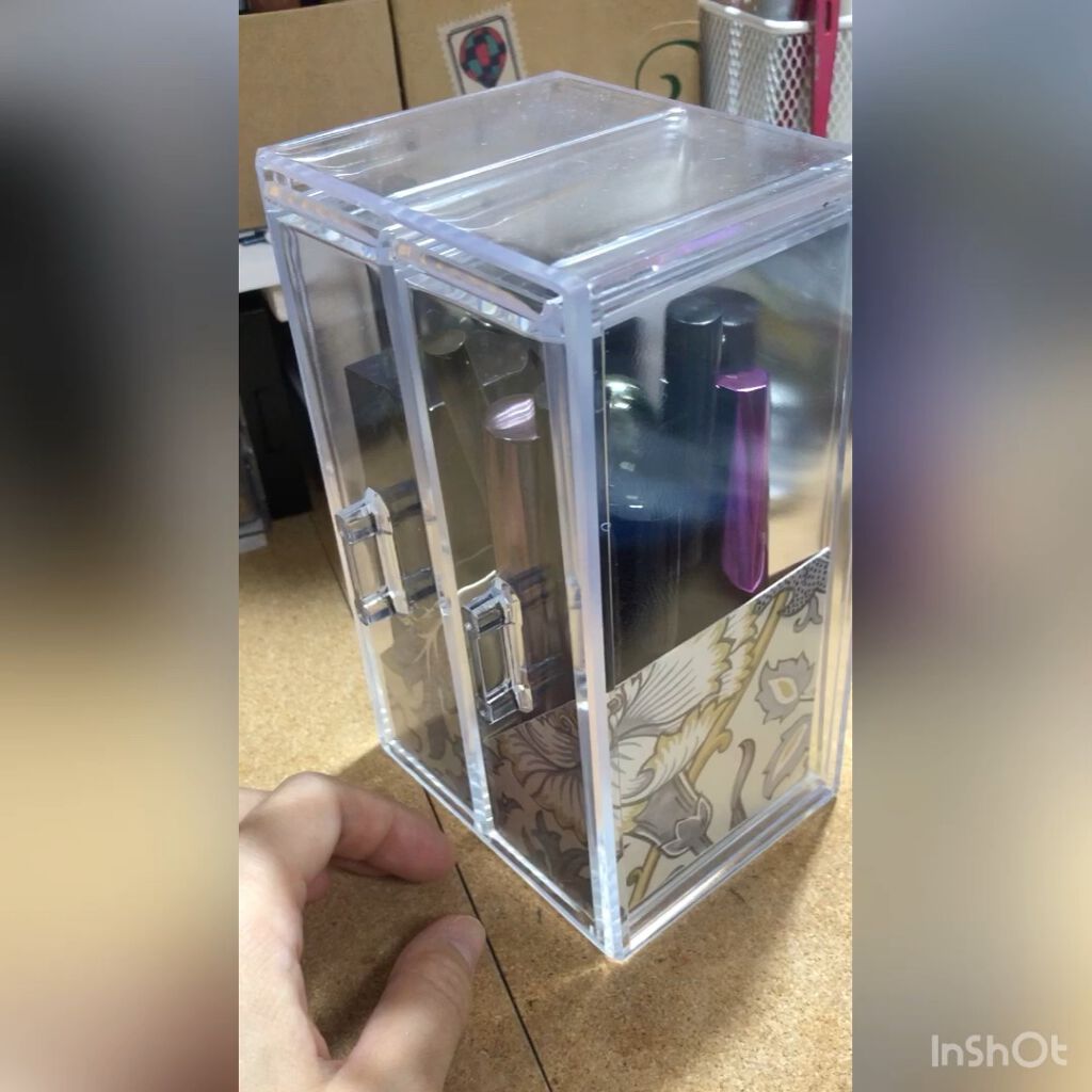 ２段引き出し（透明）/DAISO/その他を使ったクチコミ（1枚目）