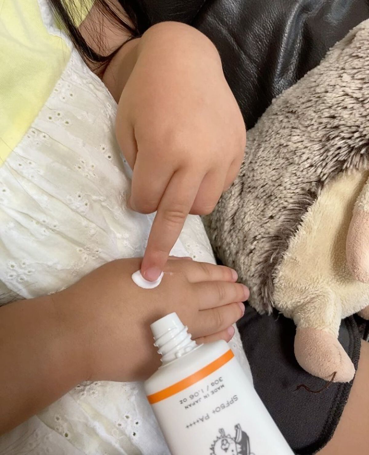 日焼け止め乳液/BABY BORN/日焼け止めミルクの動画クチコミ1つ目