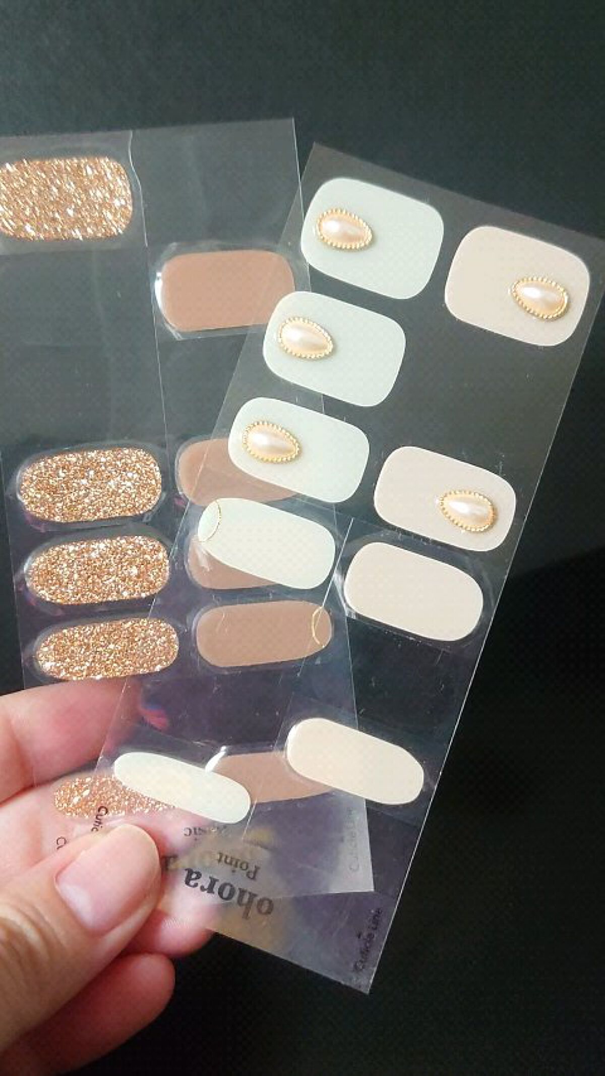 セミキュアジェルネイル（ハンド）/ohora/ネイルシールの人気ショート動画