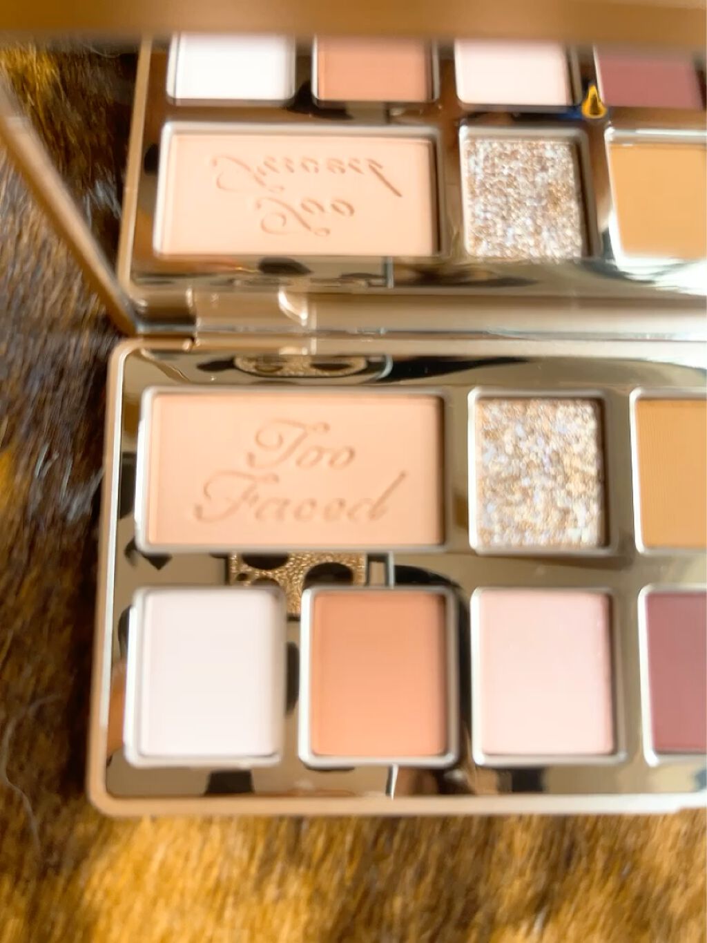 テディ ベア アイシャドウ パレット/Too Faced/アイシャドウパレットを使ったクチコミ（3枚目）