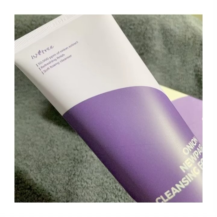 オニオンニューペアクレンジングフォーム/Isntree/洗顔フォームの動画クチコミ5つ目