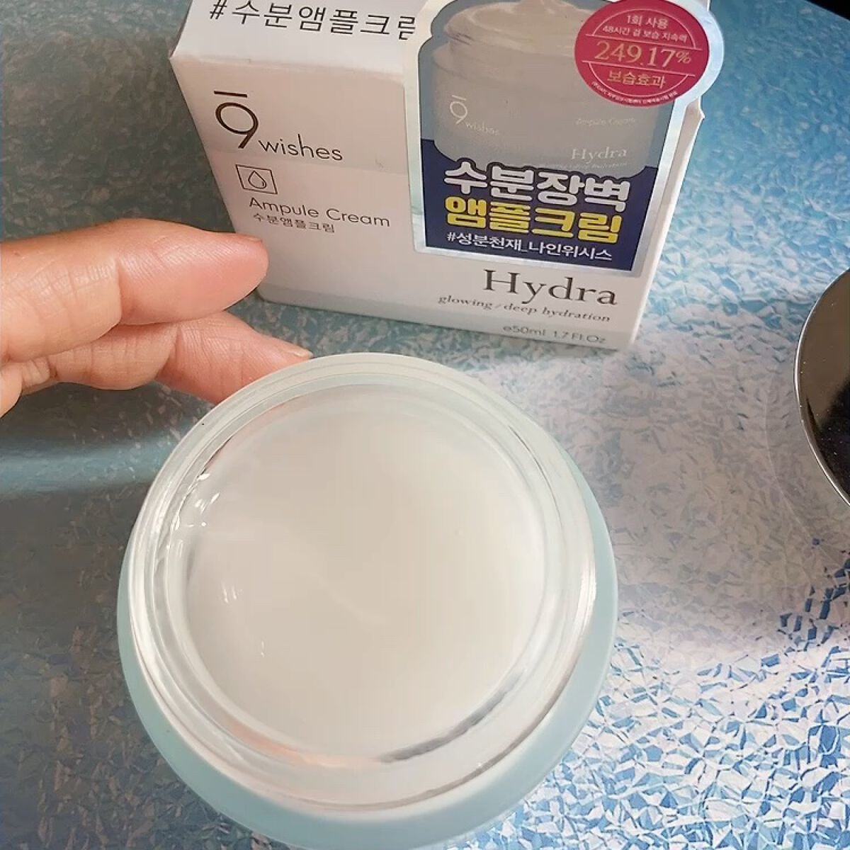 ハイドラアンプルトナー/9Wishes/化粧水を使ったクチコミ（3枚目）