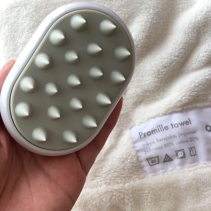 プロミル カルテスキャルプマッサージャー/Promille/スカルプブラシを使ったクチコミ(2枚目)