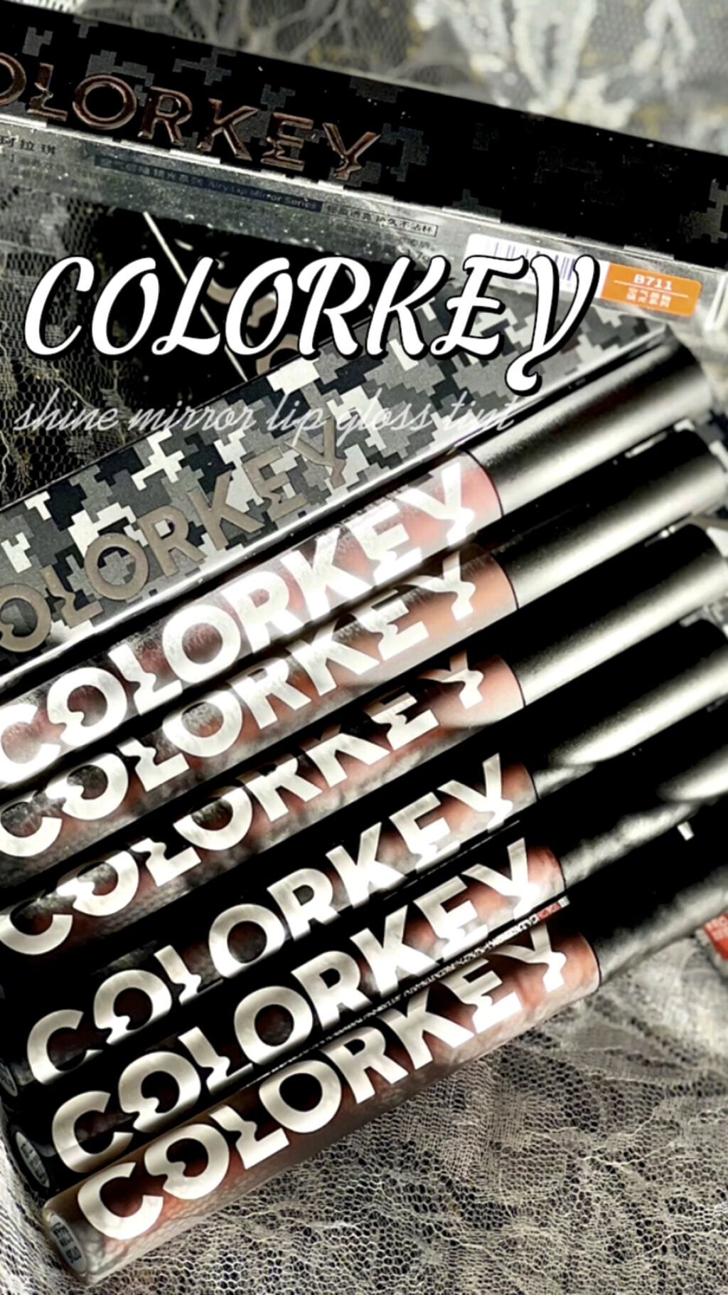 シャインミラーティント/COLORKEY/リップティントを使ったクチコミ（1枚目）