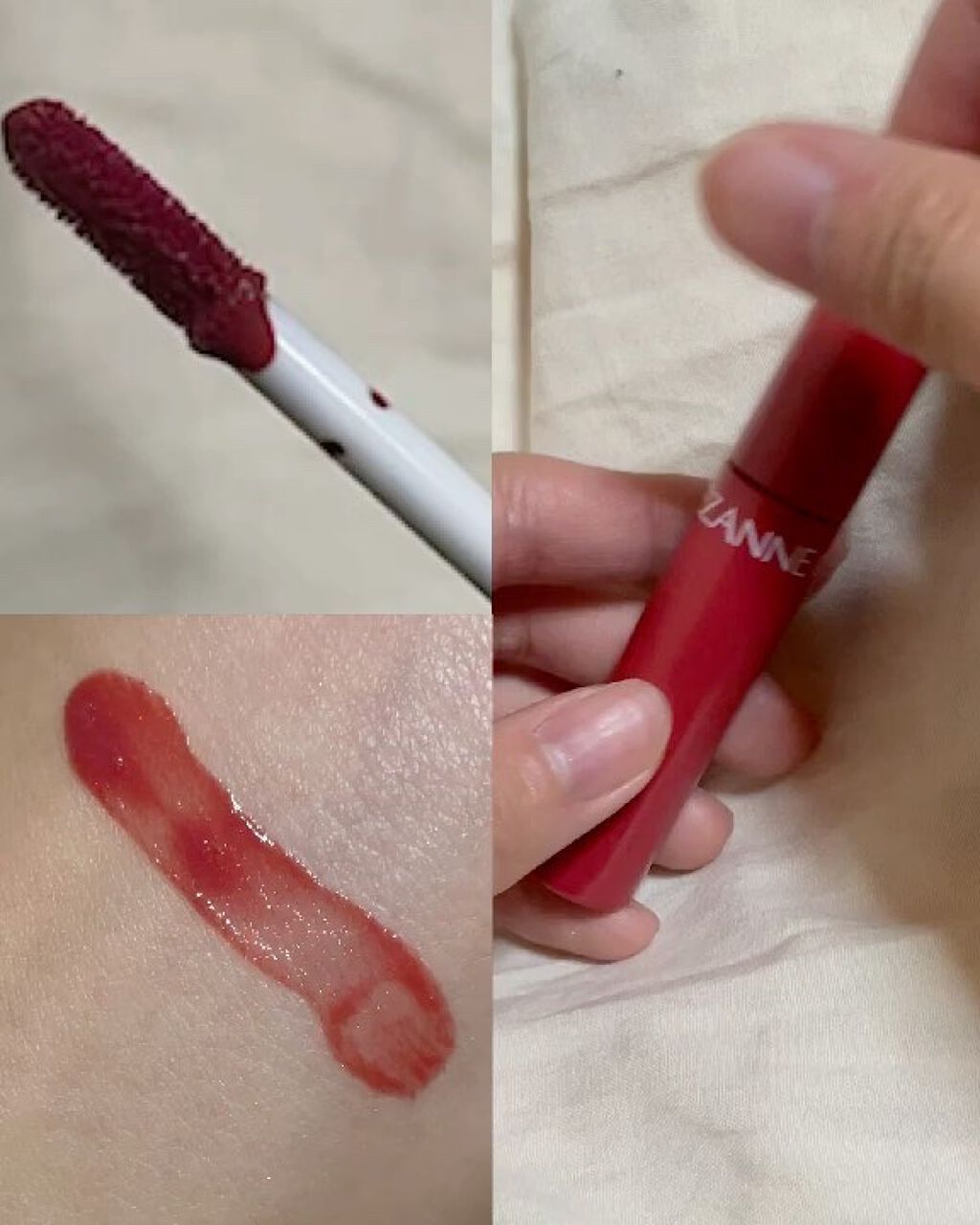 ウォータリーティントリップ/CEZANNE/リップティントを使ったクチコミ（2枚目）