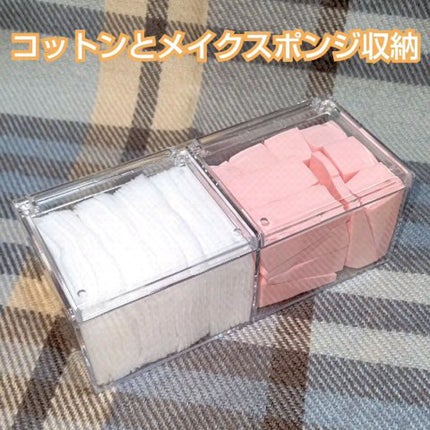 フタ付きクリアケース/DAISO/その他を使ったクチコミ(1枚目)