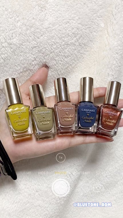 カラフルネイルズ/キャンメイク/マニキュアの人気ショート動画