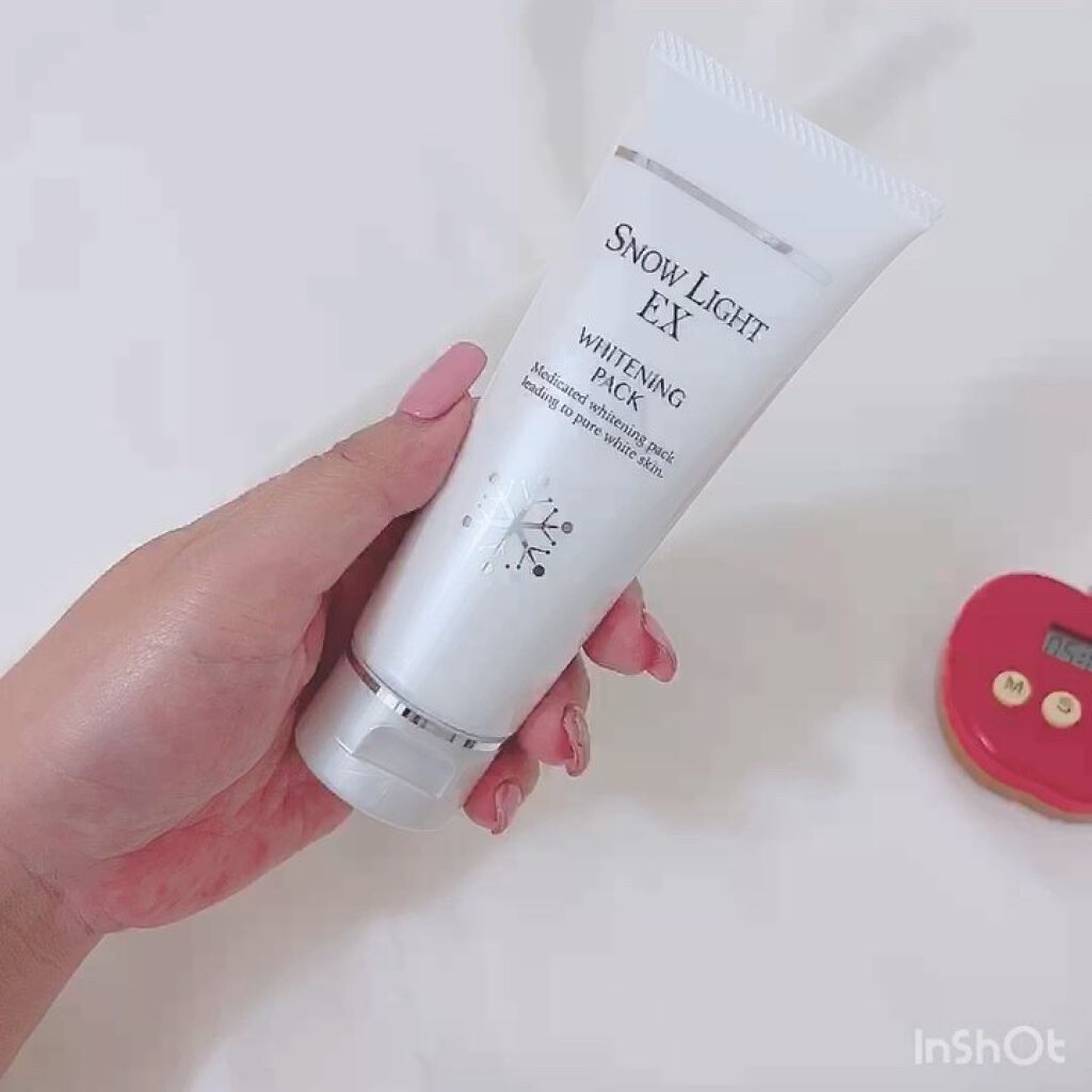 スノーライトEX<チューブ>/VITOWA/洗い流すパック・マスクの動画クチコミ3つ目