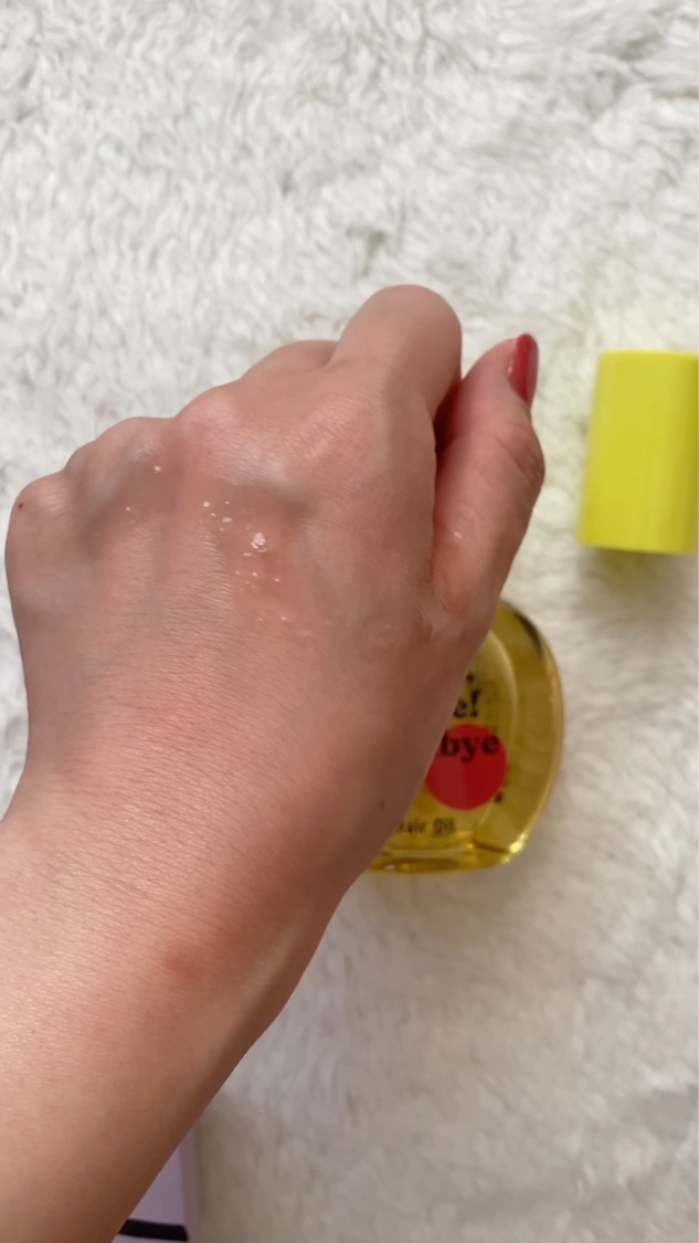 ハローダイアン グッバイ うるおい補修ヘアオイル/ダイアン/ヘアオイルを使ったクチコミ（3枚目）