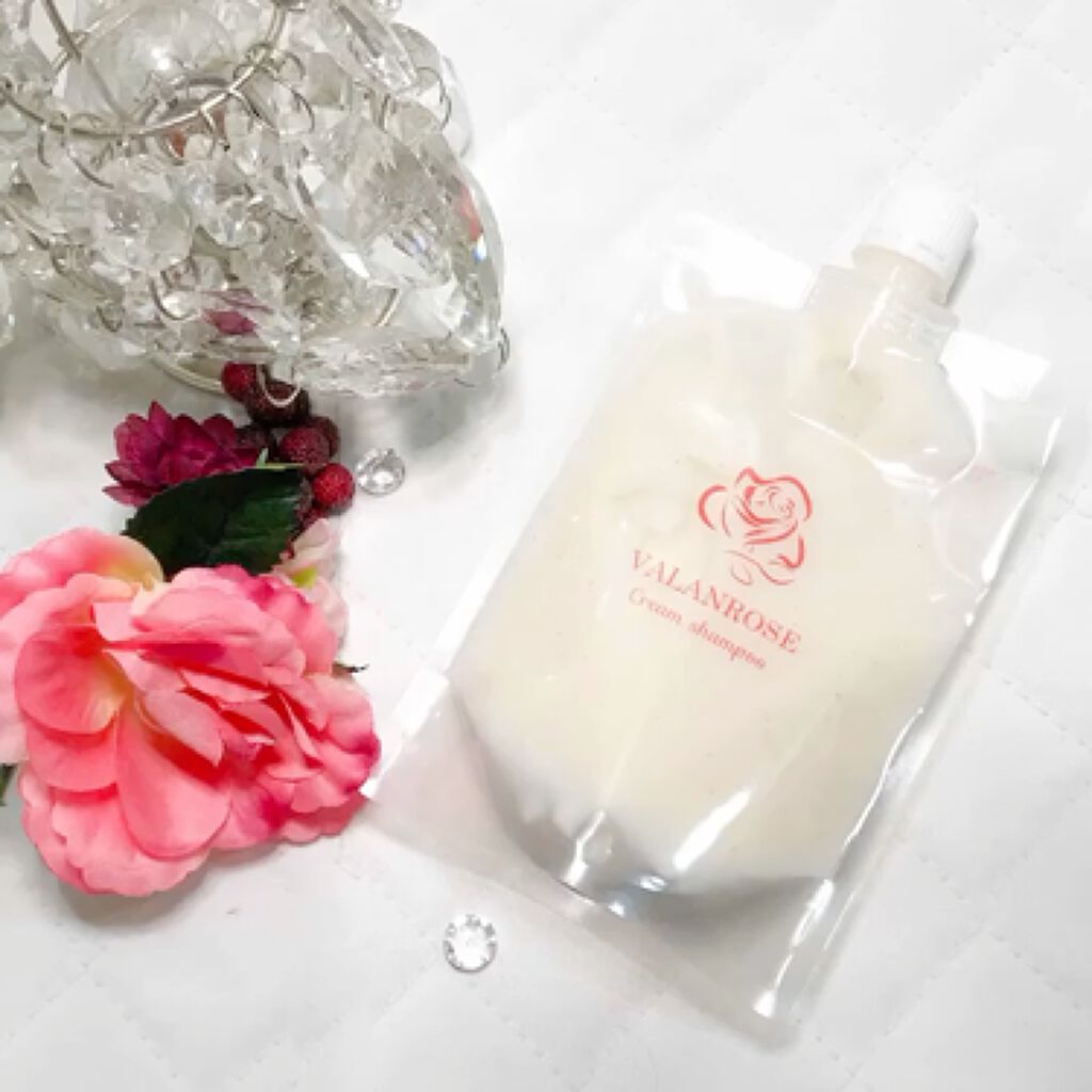 クリームシャンプー/VALANROSE/市販シャンプーを使ったクチコミ（1枚目）