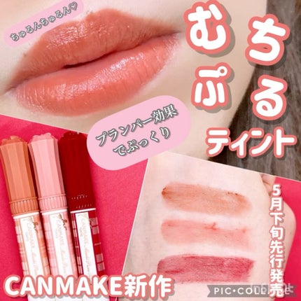 むちぷるティント/キャンメイク/リップティントを使ったクチコミ(1枚目)
