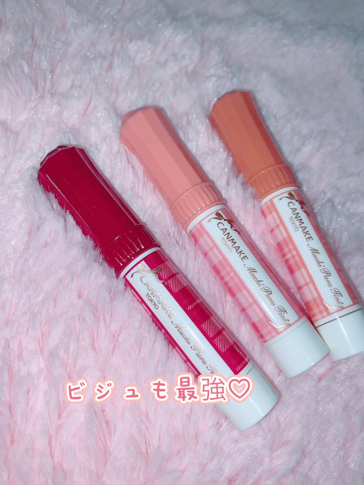 むちぷるティント/キャンメイク/リップティントを使ったクチコミ（1枚目）