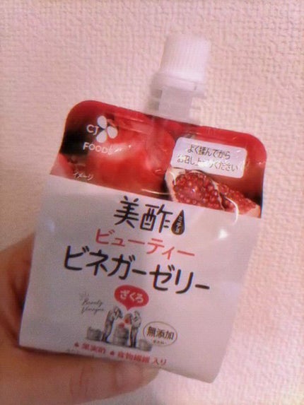 ぷるぷるビネガーゼリー/美酢(ミチョ)/ゼリー飲料を使ったクチコミ(1枚目)