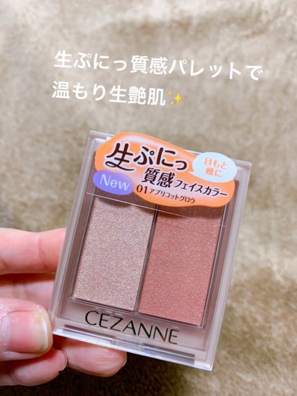 フェイスグロウカラー/CEZANNE/クリームハイライトを使ったクチコミ(1枚目)