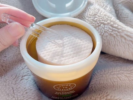 ビネガー コンブチャ ヴィーガン カーミングパッド/JUICE TO CLEANSE/トナーパッドを使ったクチコミ(1枚目)