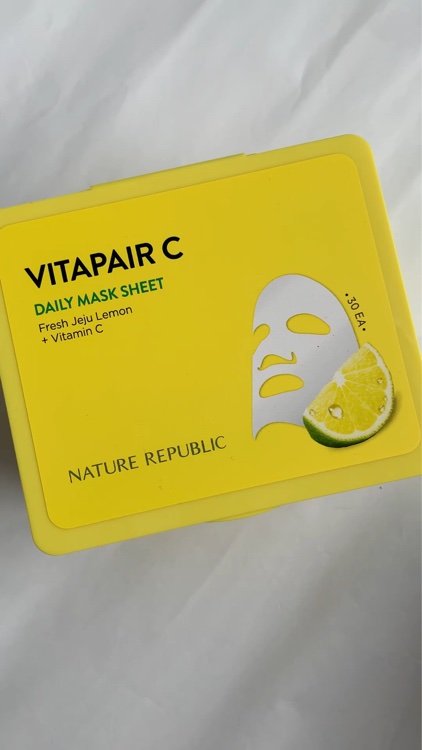 ビタペアCデイリーシートマスク/ネイチャーリパブリック/シートマスク・パックを使ったクチコミ（1枚目）