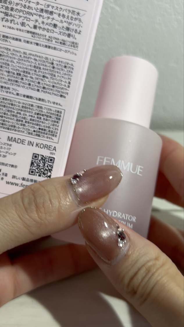 ローズ バウンシーセラム/FEMMUE/美容液を使ったクチコミ（2枚目）