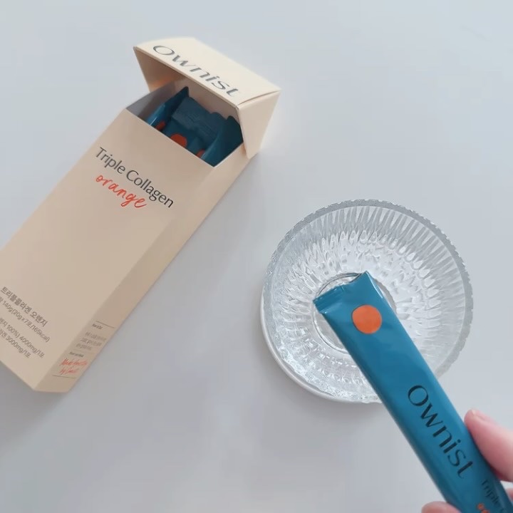 トリプルコラーゲン オレンジ/Ownist/美容サプリメントを使ったクチコミ（2枚目）
