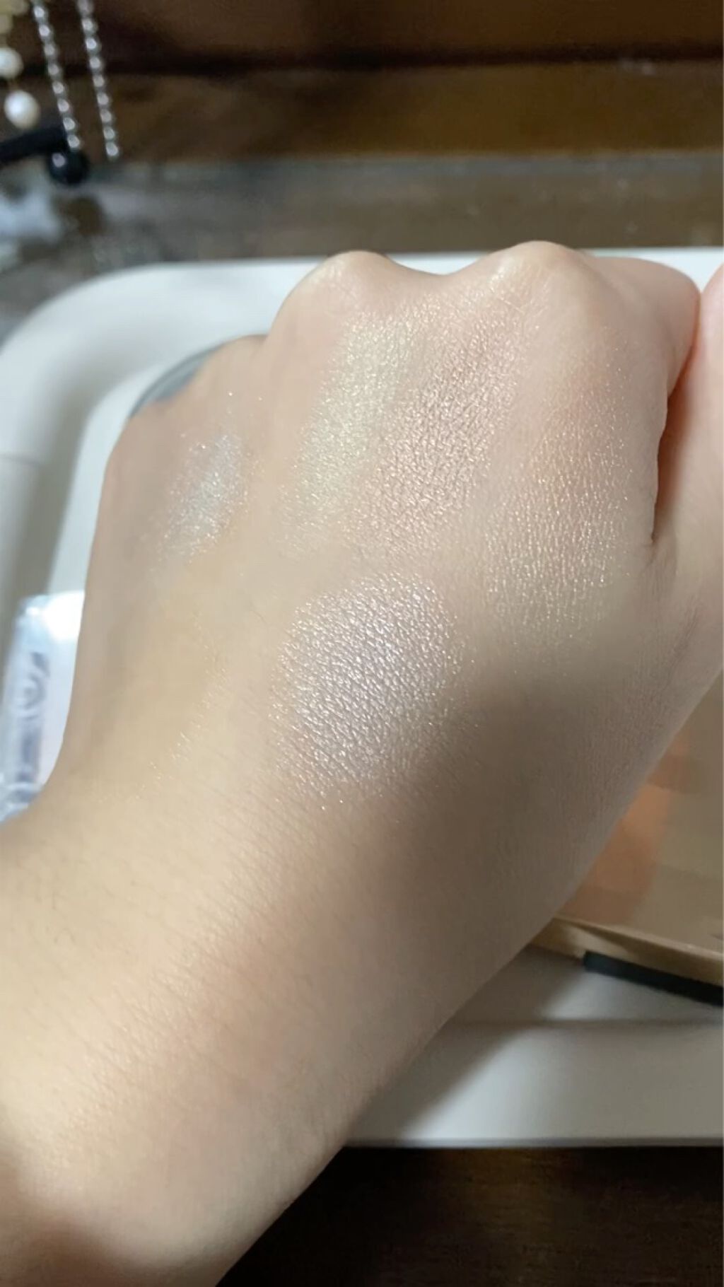 パールグロウハイライト/CEZANNE/パウダーハイライトを使ったクチコミ（2枚目）