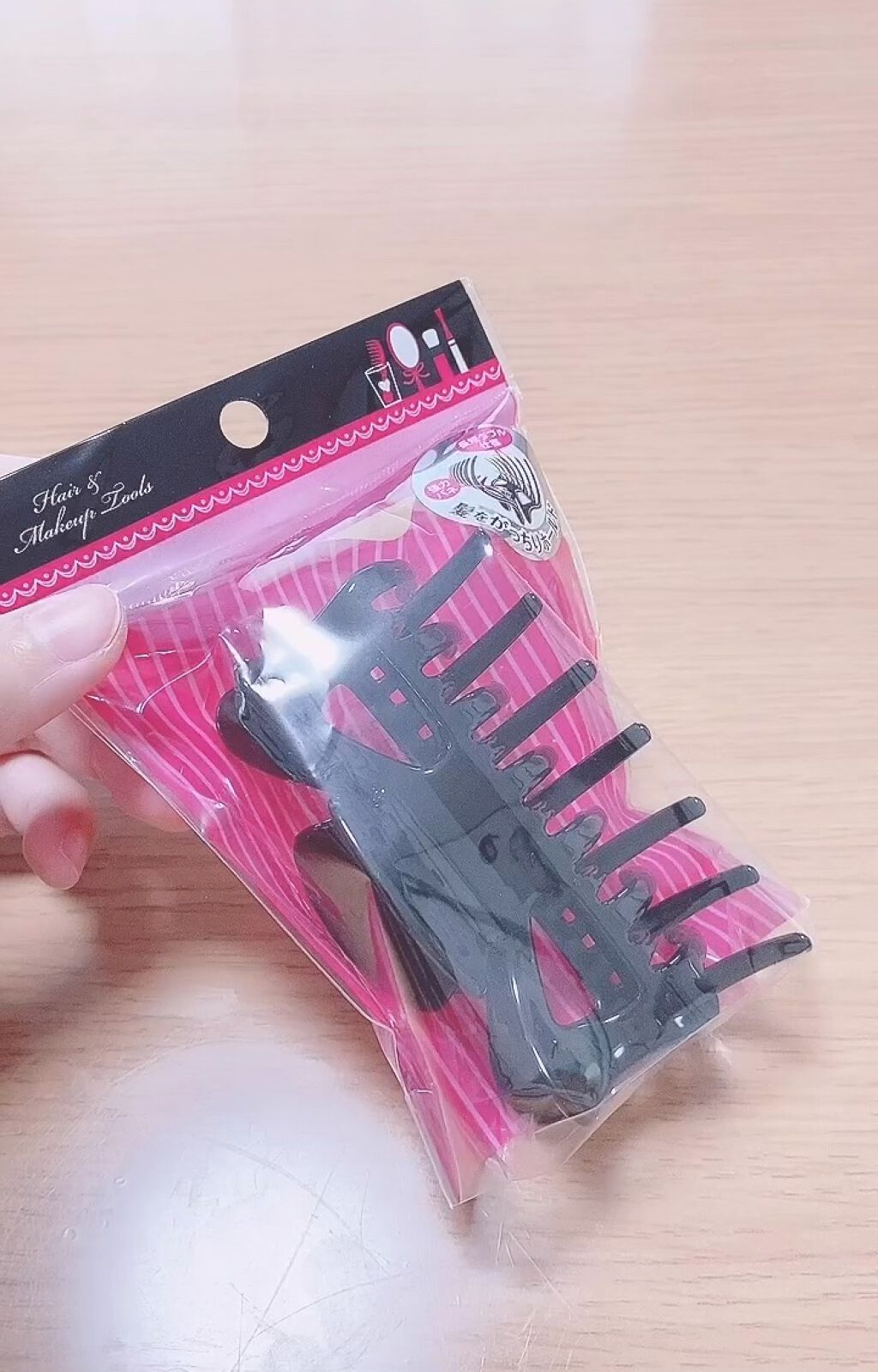 バンスクリップW 強力バネ/イノウエ/ヘアアクセサリーを使ったクチコミ（1枚目）