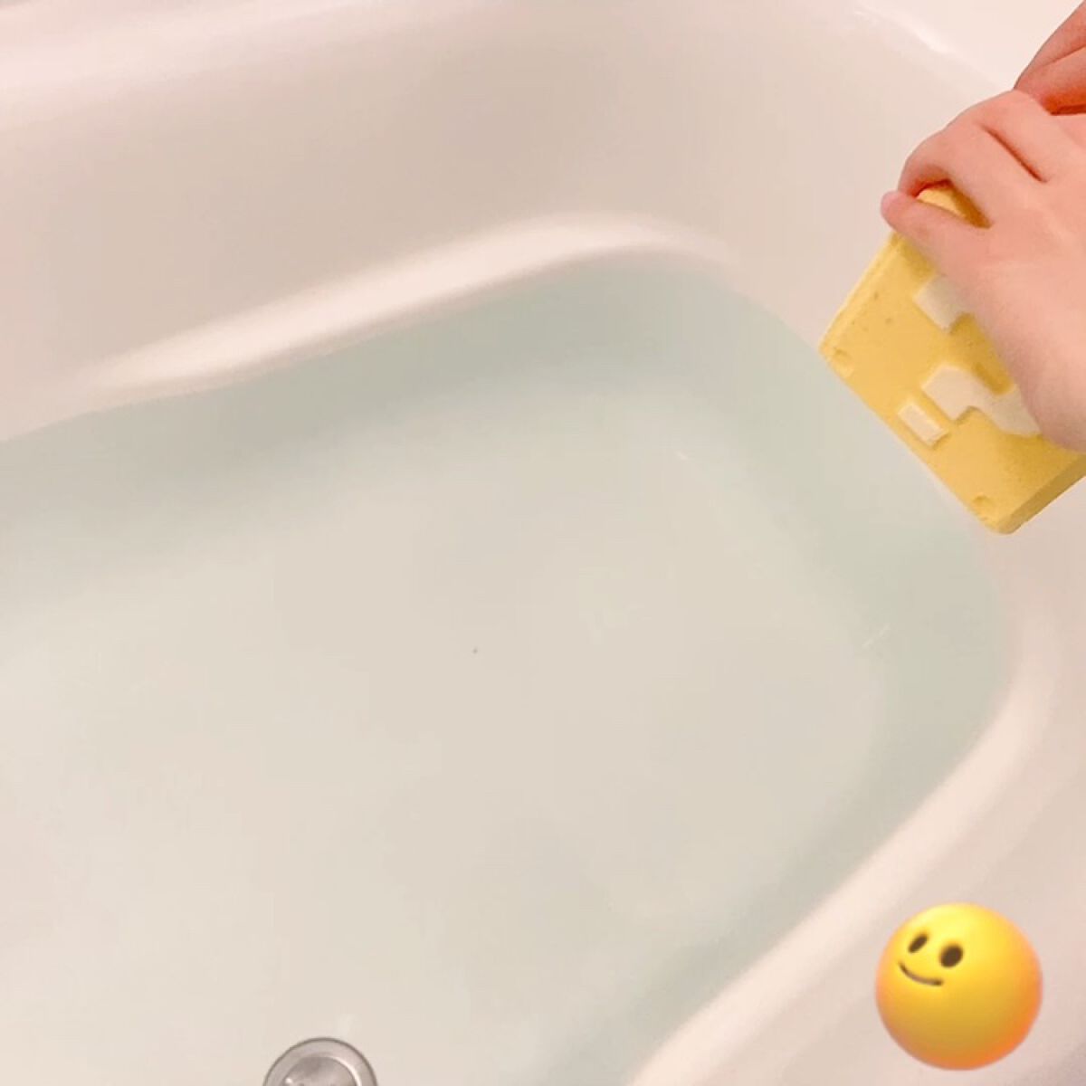 ハテナブロック型バスボム 6種/ラッシュ/炭酸系入浴剤の動画クチコミ2つ目