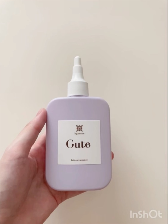 キュートヘアケアエッセンス/iqumore/頭皮ローションの動画クチコミ3つ目