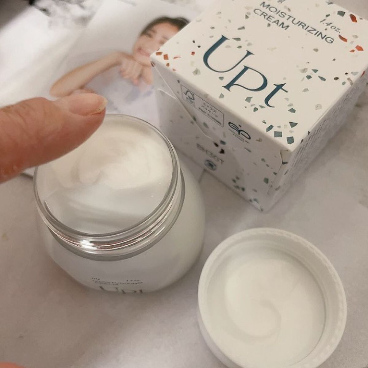 モイスチャライジングクリーム/Upt/フェイスクリームを使ったクチコミ（3枚目）