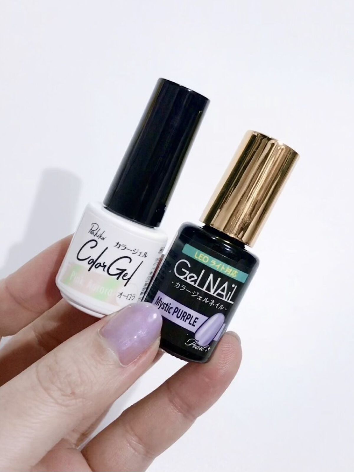 ジェルネイル（ライト対応）/セリア/ジェルネイルを使ったクチコミ（1枚目）