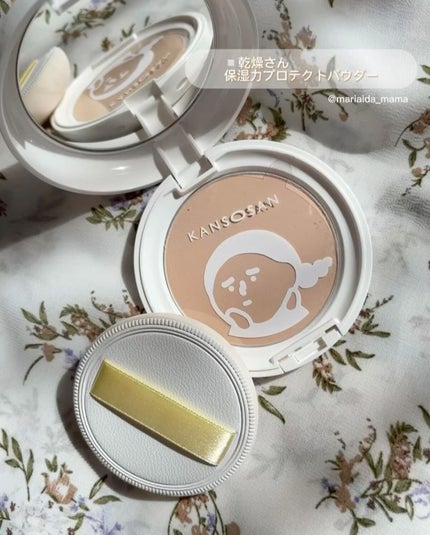 乾燥さん 保湿力プロテクトパウダー/乾燥さん/プレストパウダーを使ったクチコミ(4枚目)