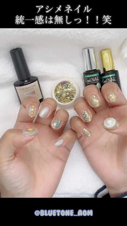 ネイルホイル/セリア/ネイルシールの人気ショート動画