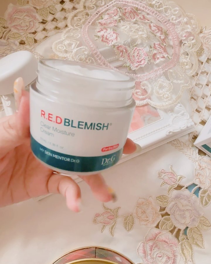 レッドブレミッシュ クリアモイスチャークリーム/Dr.G/フェイスクリームを使ったクチコミ（3枚目）