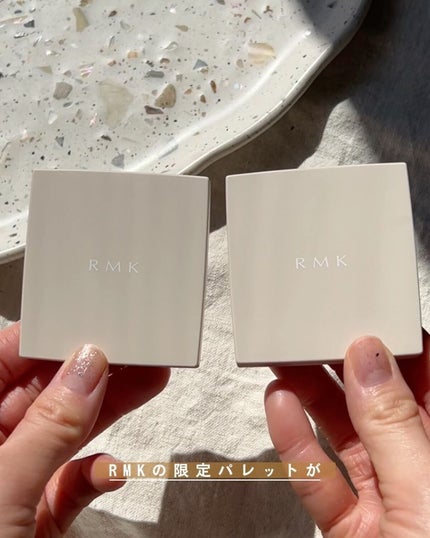 RMK RMK アイ&ブラッシュパレットのクチコミ「保存推奨!RMKのスペシャルパレット
イセタンメイクアップパーティ限定品、あなたはどっち派!?.....」(3枚目)
