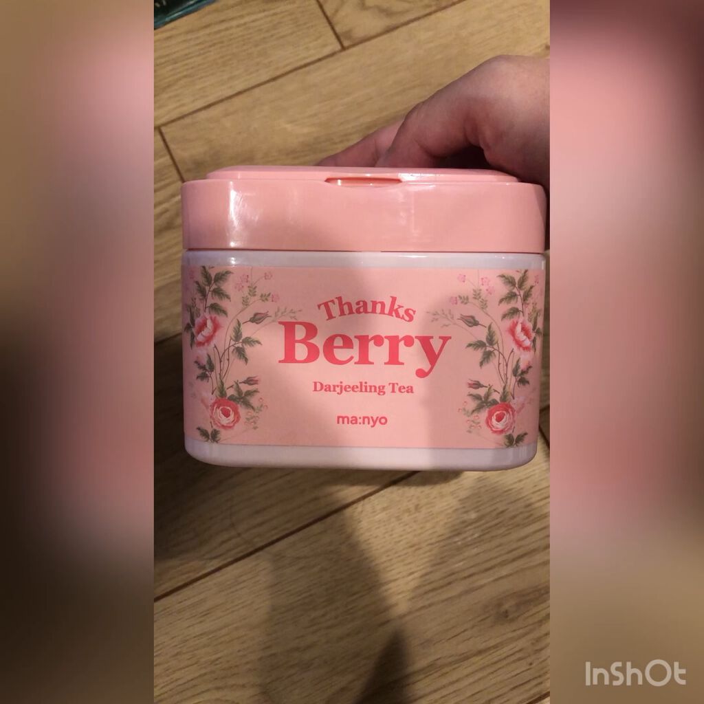 Thanks Berry ダージリンティー マスク/manyo/シートマスク・パックの人気ショート動画