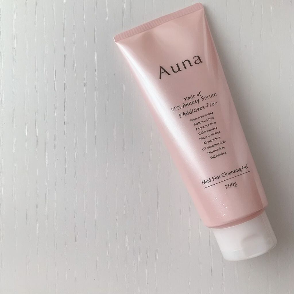 マイルドホットクレンジングジェル/Auna/クレンジングジェルの動画クチコミ4つ目