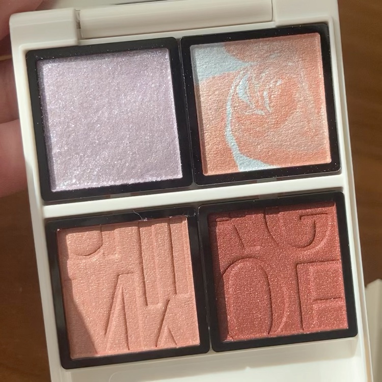 Bloom Collection カスタマイズアイカラー アソート（限定カラー）/マキアージュ/アイシャドウを使ったクチコミ（3枚目）