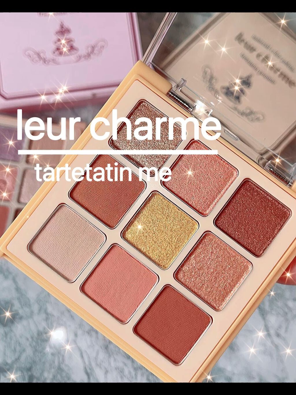 マテリアルカラーパレット/leur charme/アイシャドウパレットを使ったクチコミ（1枚目）