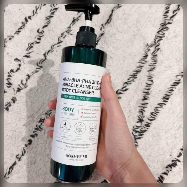 AHA·BHA·PHA 30デイズミラクルアクネボディクレンザー/SOME BY MI/ボディソープを使ったクチコミ（2枚目）
