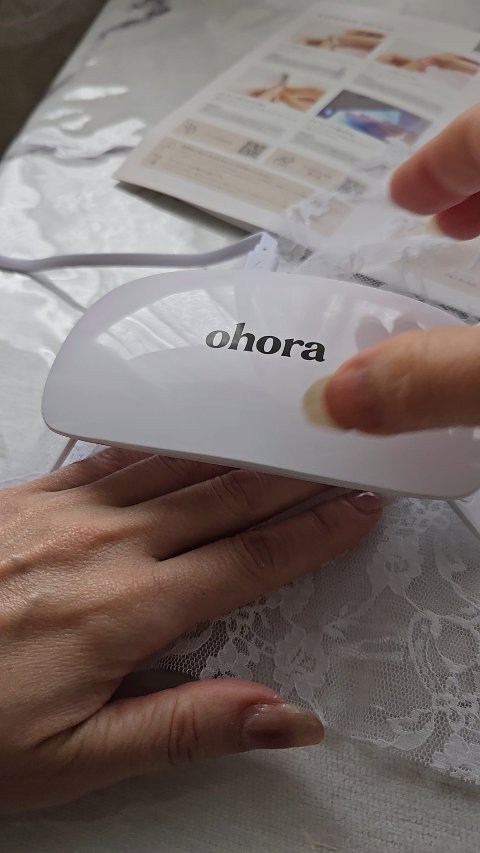 ランプフリーセット/ohora/ネイル用品の動画クチコミ1つ目