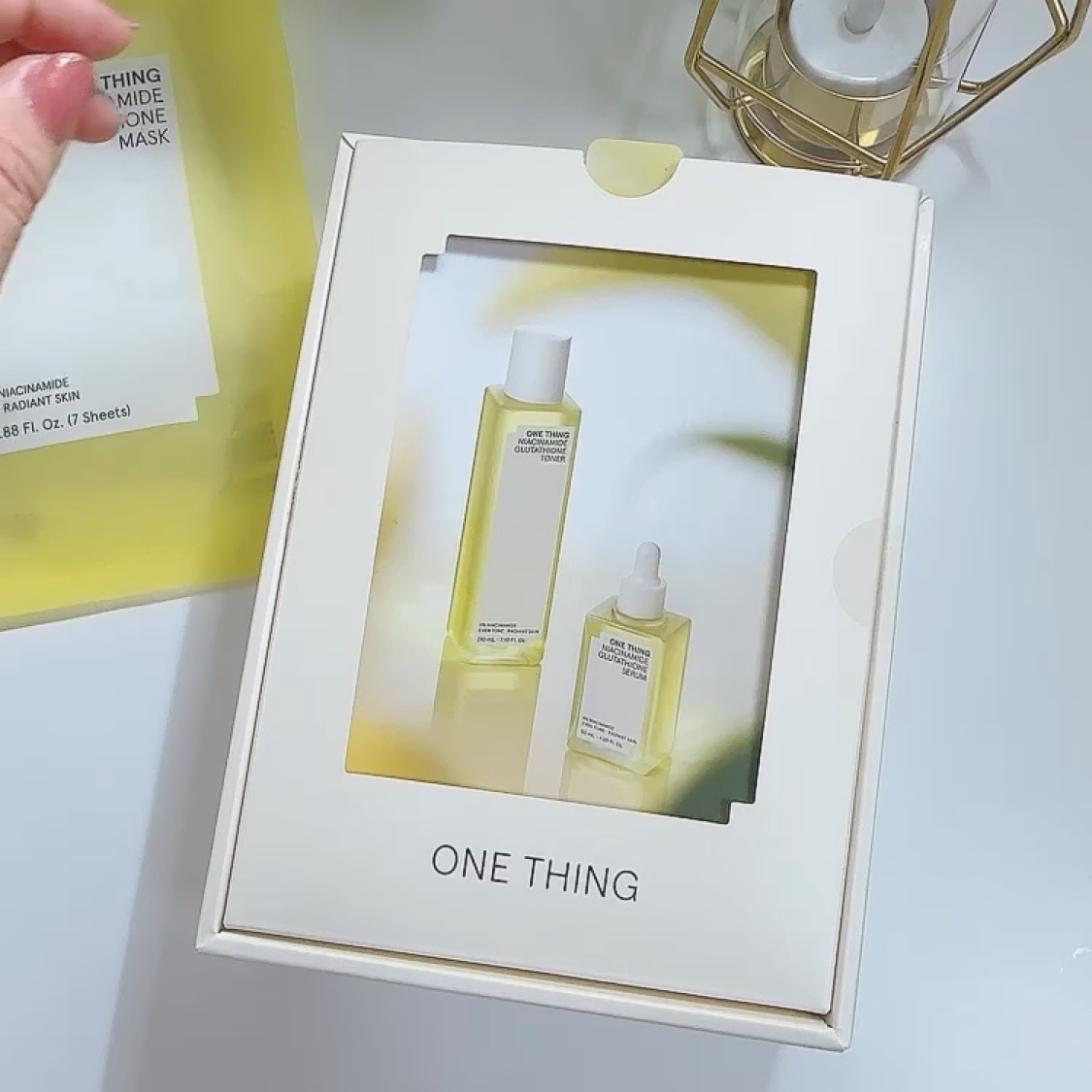 ナイアシンアミドグルタチオントナー/ONE THING/化粧水を使ったクチコミ（2枚目）