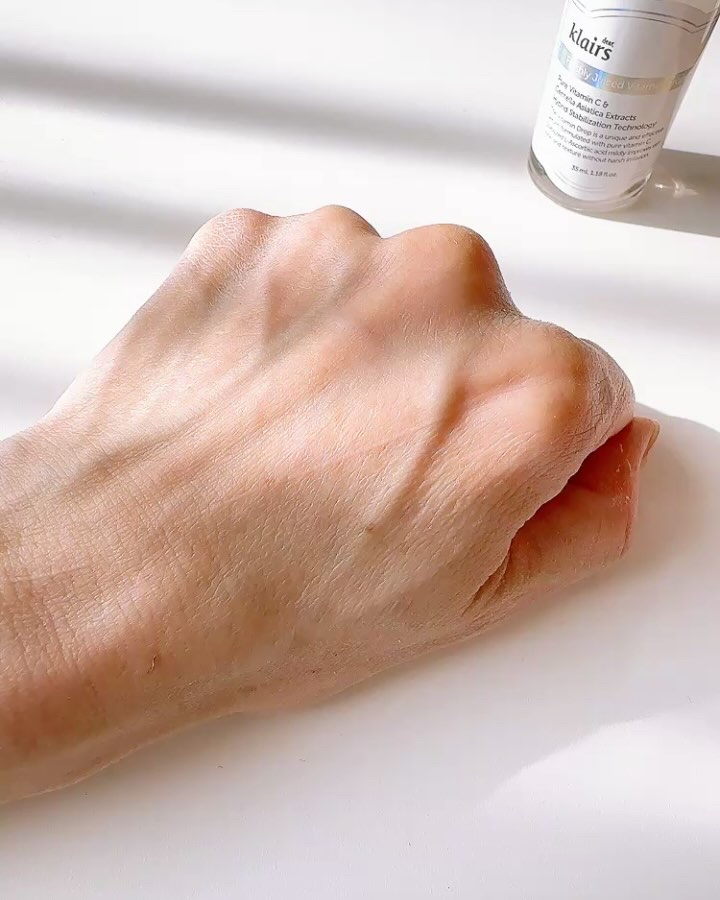 フレッシュリージュースドビタミンドロップ(35ml)/Klairs/美容液を使ったクチコミ（3枚目）