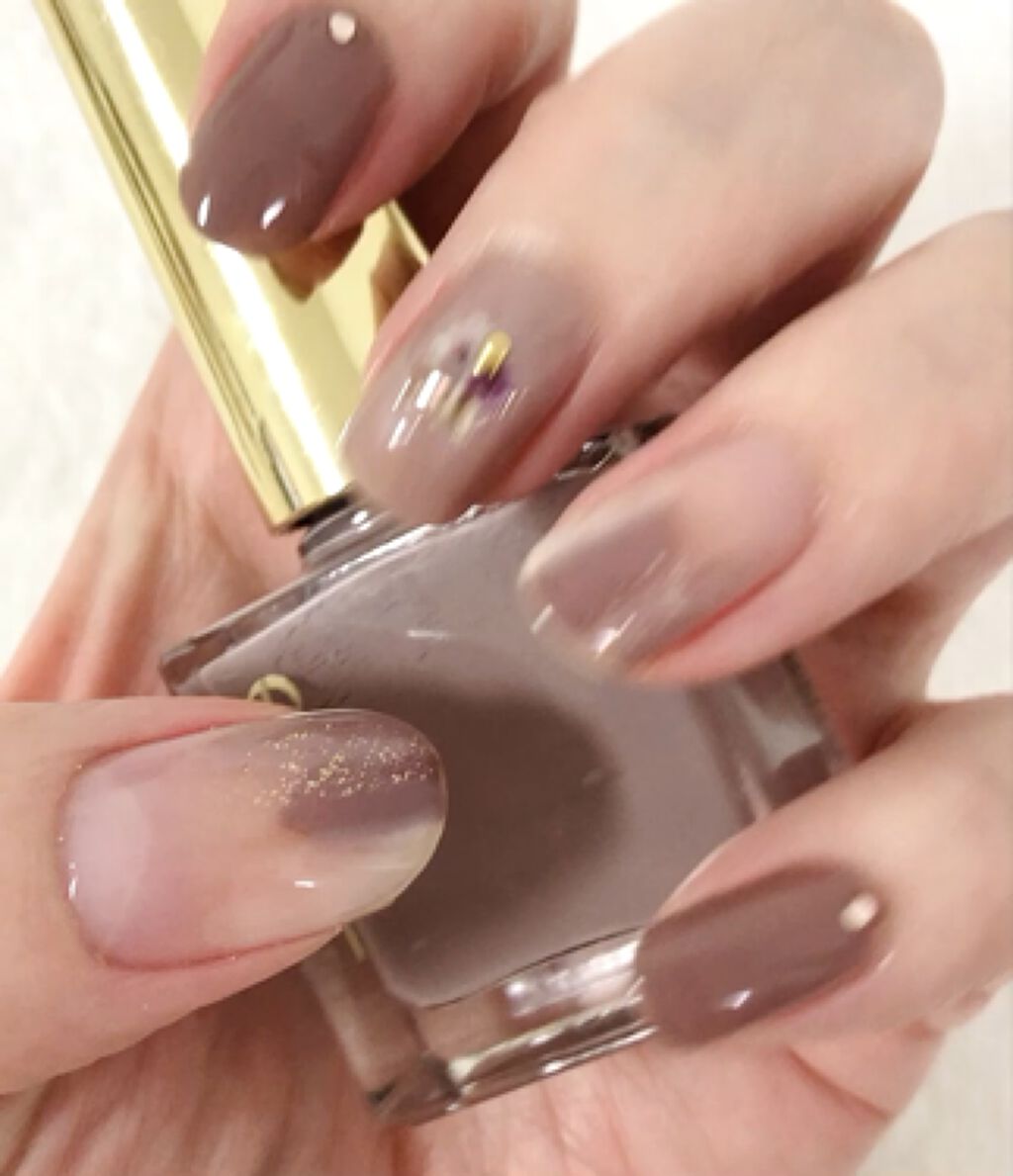 グロッシーコート/スキューズミー/オールインワンネイルを使ったクチコミ（2枚目）