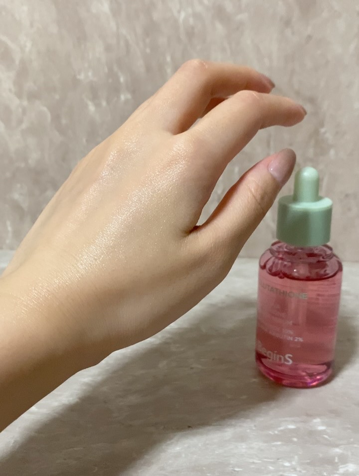 ビギンスバイジョンセンムルピンクGBセラム/BeginS by JUNGSAEMMOOL/美容液を使ったクチコミ（3枚目）