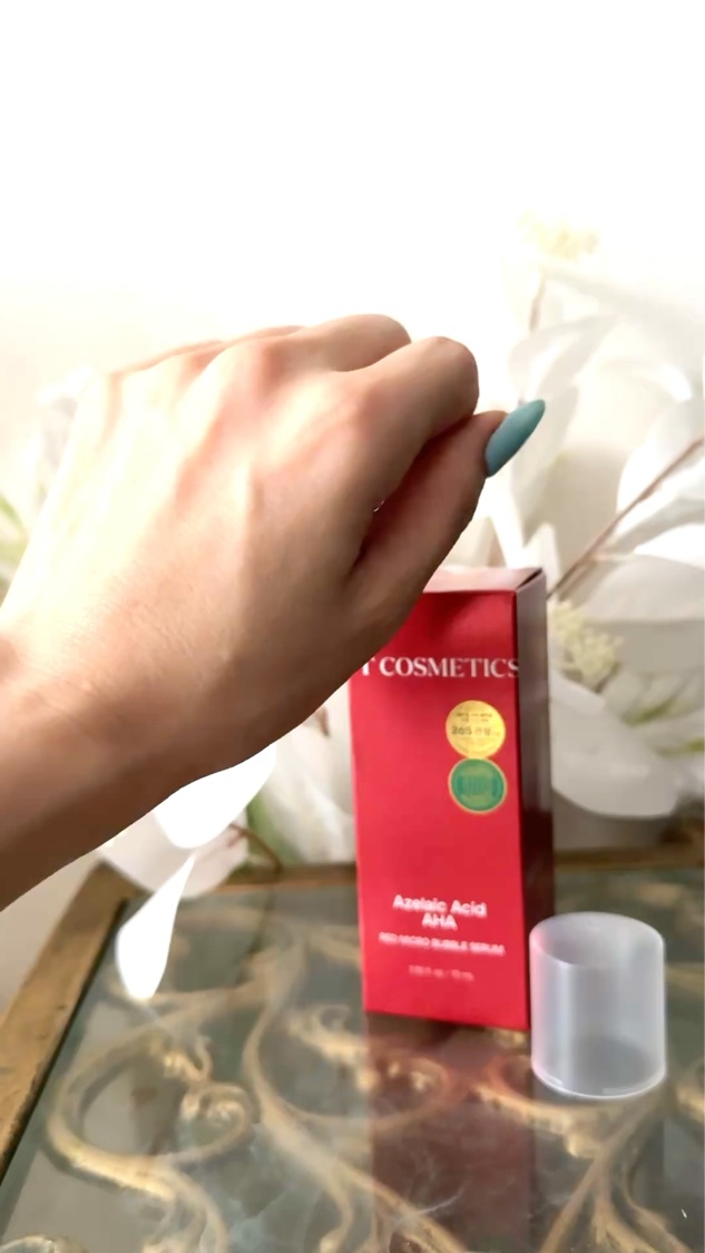 AZ AHA レッドマイクロバブルセラム 70mL/VT/美容液を使ったクチコミ（1枚目）