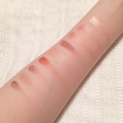 UR GLAM BLOOMING EYE COLOR PALETTE/U R GLAM/アイシャドウパレットを使ったクチコミ(4枚目)