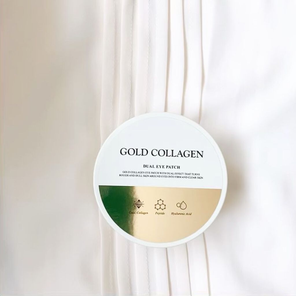 GOLD COLLAGEN DUAL EYE PATCH/SNP/アイケア・アイクリームを使ったクチコミ（3枚目）