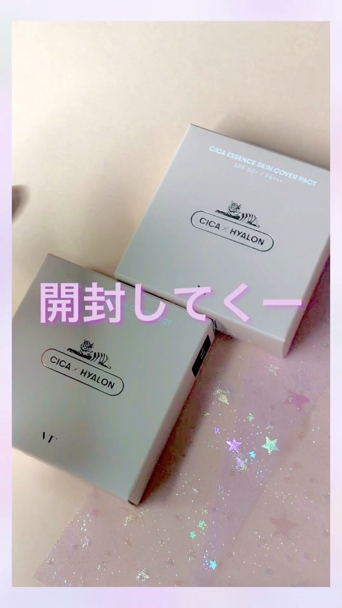 CICA エッセンススキンカバーパクト/VT/パウダーファンデーションの動画クチコミ4つ目