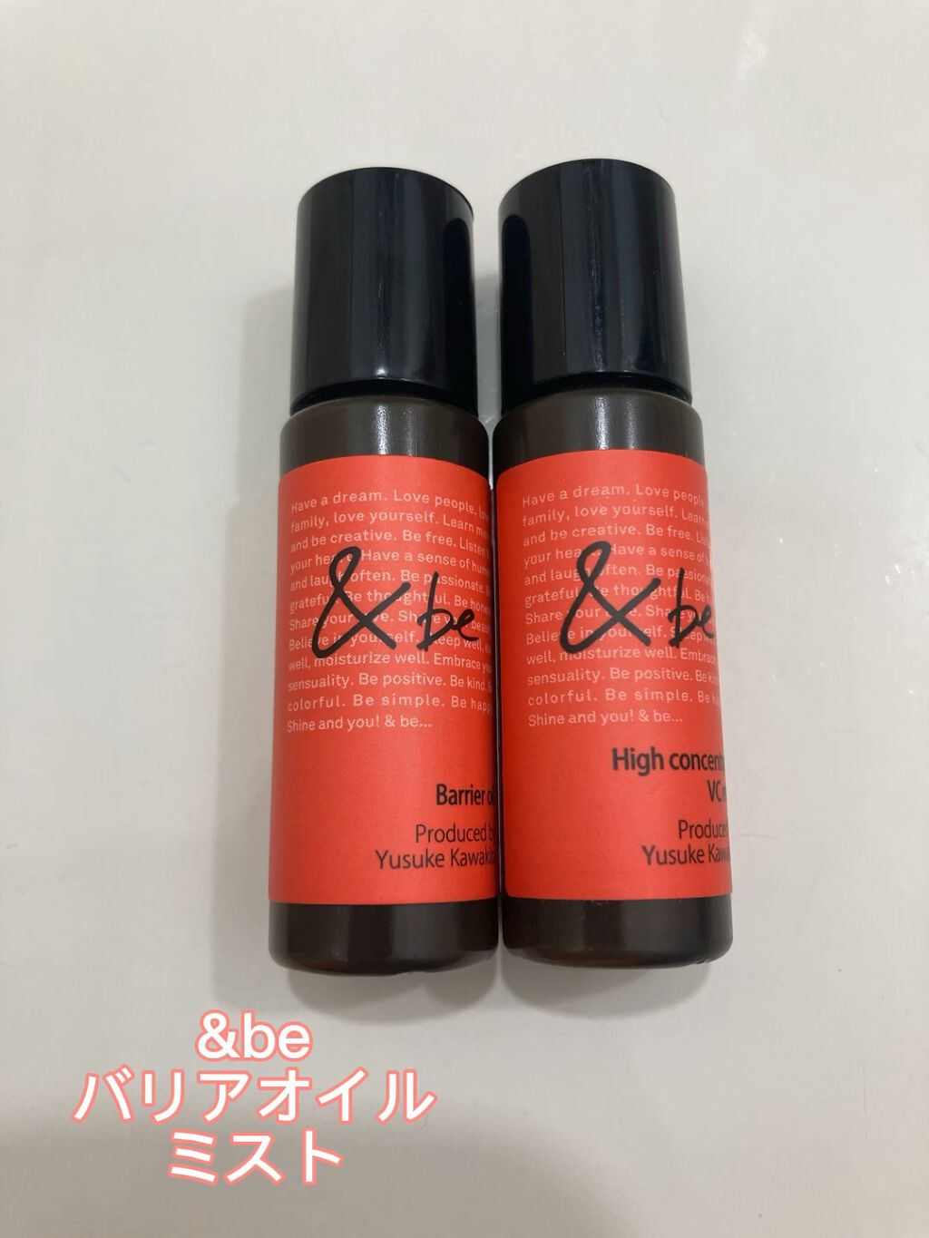 ハイコンセントレイト VC ミスト/＆be/ミスト状化粧水を使ったクチコミ（1枚目）