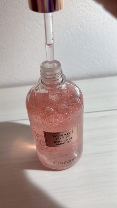 WINAGE PREMIUM ROSE VITAL AMPOULE/Coreana/美容液を使ったクチコミ（4枚目）