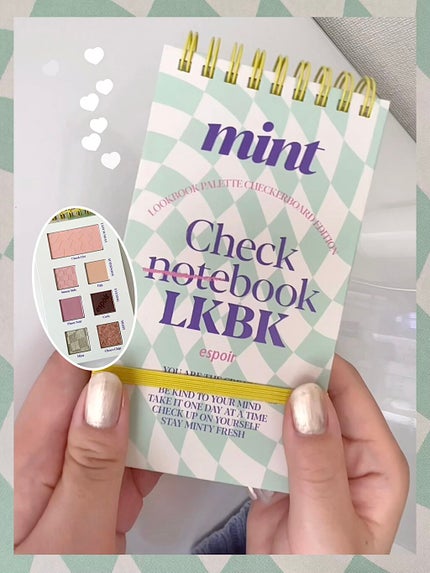 22S/Sルックブック ミントチェック/espoir/アイシャドウパレットの人気ショート動画